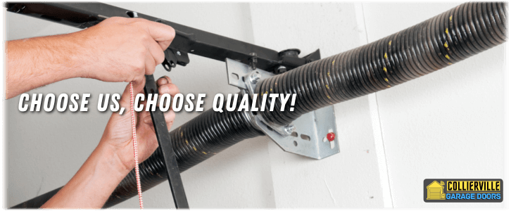 Broken Garage Door Spring Collierville TN